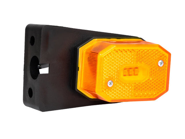 Side marker light LED Valeryd yellow 95x65x50