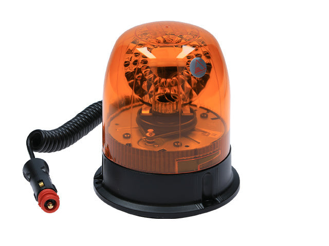 Rotating beacon 12/24V Magnetic mount 2m cable