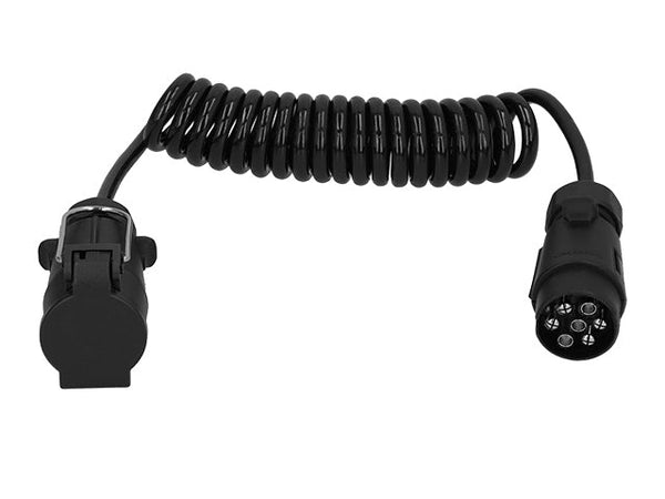 Spiral cable 7-pin 1.5 m