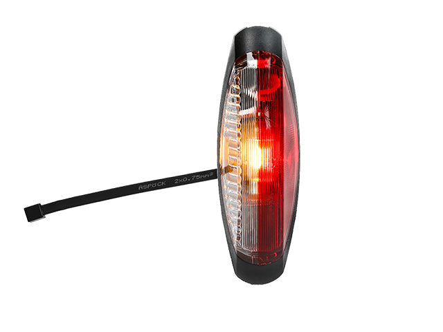 Marker light Aspöck Flexipoint 2 123x39x29.3mm with cable