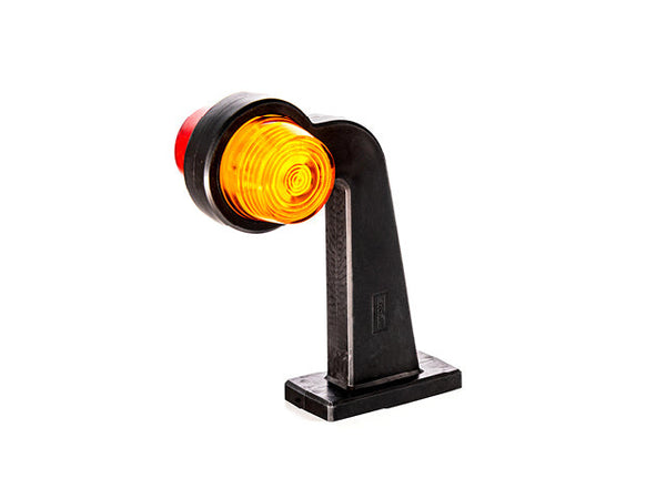 Marker light LED VALERYD Left 195x167.5x91.6mm Red/Yellow