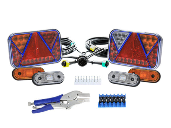 Lighting kit LED Favorit blå 13-pol