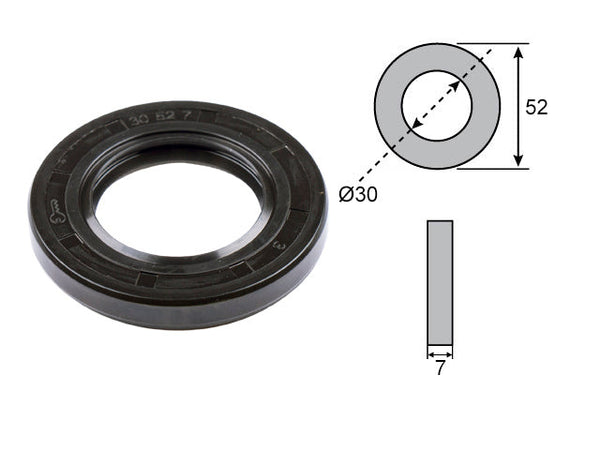 Wheel bearing seal 30x52x7 ALKO/GSM