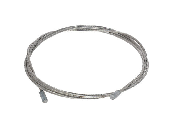 Brake cable Hahn 1900 without sleeve for axle with fastening bolts CC=1200mm