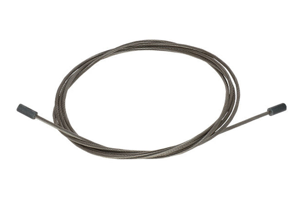 Brake cable Hahn 2000 without sleeve for axle with fastening bolts CC=1300mm