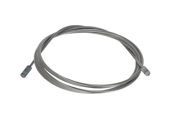 Brake cable Hahn 2200 without sleeve for axle with fastening bolts CC=1500mm