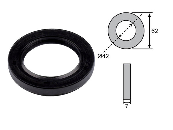 Wheel bearing seal 42x62x7 ALKO