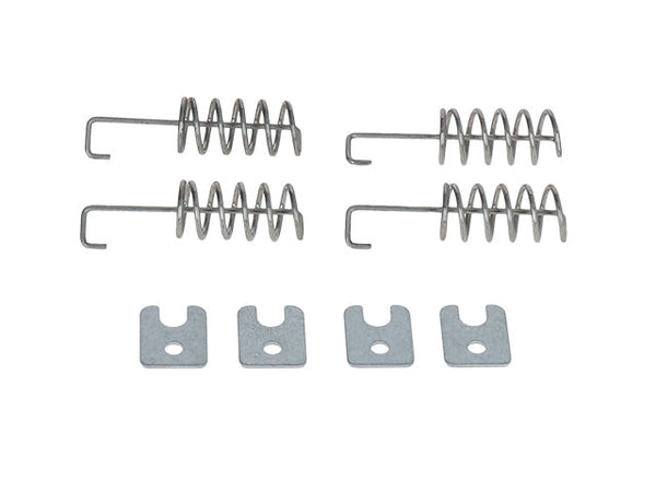 Hold-down spring and locking plate ALKO For 2 wheels