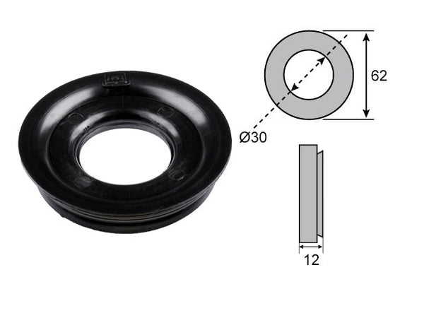 Wheel bearing seal 30x62x12