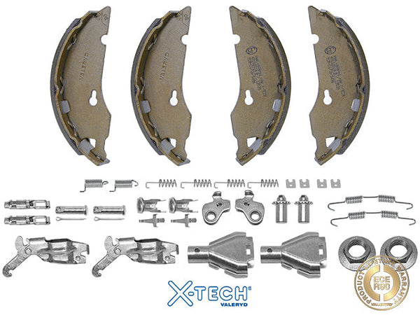 Brake shoes ALKO 160x35 Complete kit 2 wheels