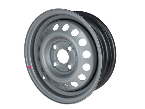 Steel rim 4.5X13, 4x100, ET30, 640Kg silver
