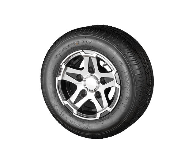 Wheel 195/55 R10C, 5x112, ET0, 750Kg, Aluminium rim