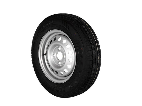Wheel 155 R13C, 4x100, ET30, 600Kg, silver