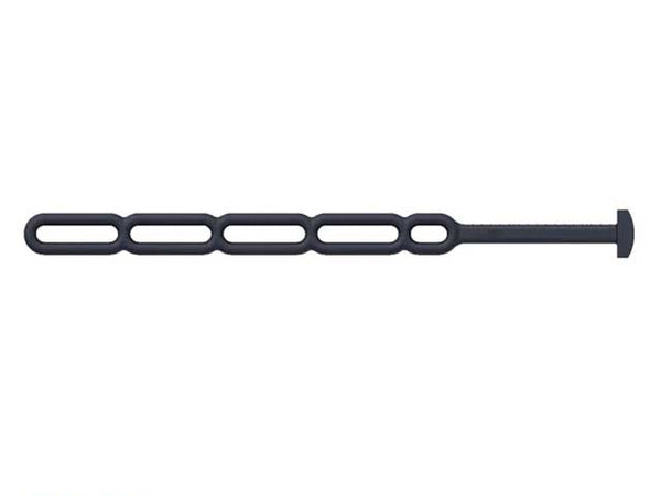 Rubber straps 4 positions 360 mm, Combi EPDM
