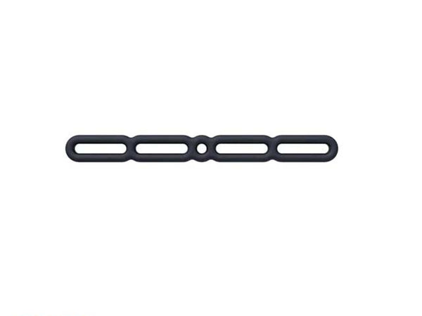 Rubber straps 4 positions 290 mm, natural rubber