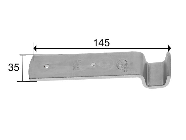 Locking catch, hasp for platform latch DK (2 pack)
