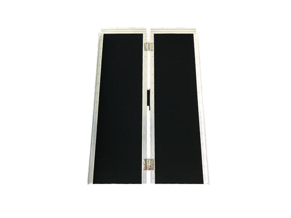 Wheelchair Loading Ramp Aluminium Foldable 920x720x50 mm Black 1 pack
