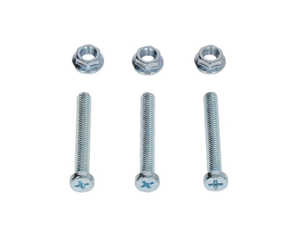 Screw and nut M5x40 trailer socket 3 pack