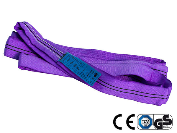Round webbing sling polyester, 2m/4m, 1000Kg