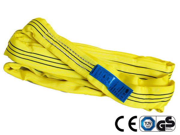 Round webbing sling polyester, 2m/4m, 3000Kg