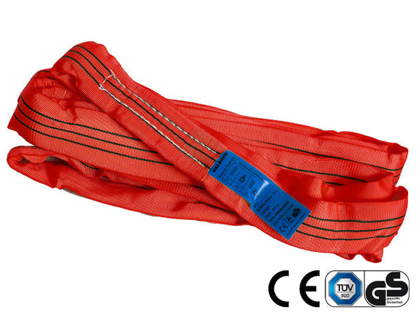 Round webbing sling polyester, 2m/4m, 5000Kg