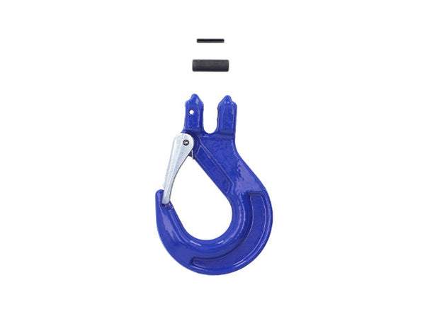 Clevis Sling Hook with latch G80 7/8-8mm, 2000Kg