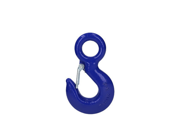 Eye hook with safety latch G80 7/8-8mm, 2000Kg