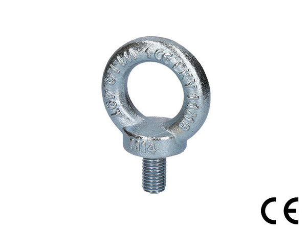 Lifting eye Bolt, DIN580, WLL 490Kg, M14