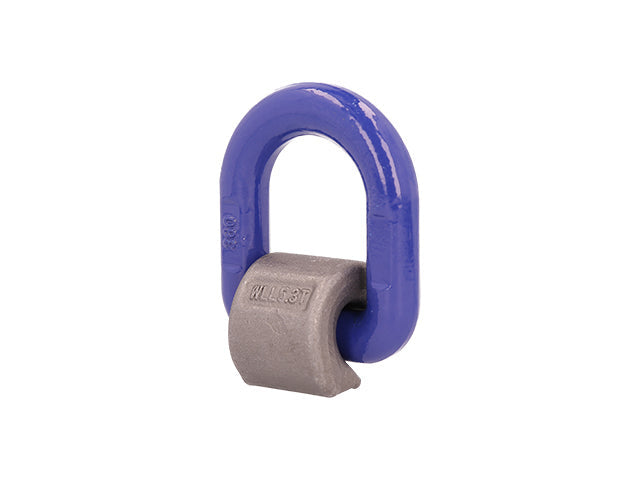 Forged D-ring with spring G80 5300Kg