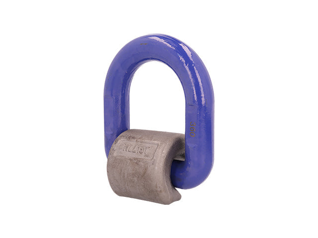 Forged D-ring with spring G80 8000Kg