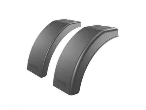 Half mudguard Plastic B220 H360 L395. 2 pcs to one side