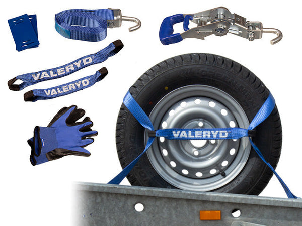 Car lashing straps 38mm. Length 3m. 1500 daN