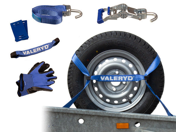 Car lashing straps 35mm. Length 3m. 1000 daN