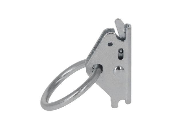 E Track with circle Ring, Galvanized