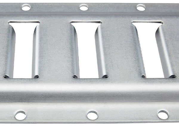 E-Track rail in steel 152x13x0.25cm