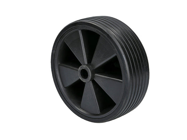 Replacement wheel for jockey wheel 220x70mm Plastic rim. Solid rubber wheel Ø20mm/90mm 150kg