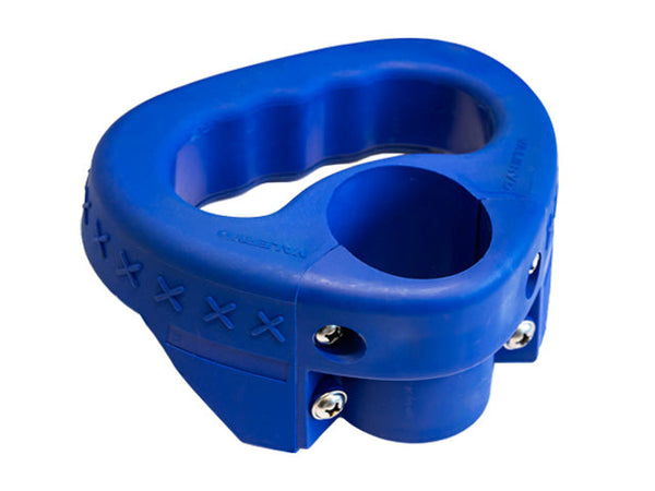 Jockey wheel handle, blue