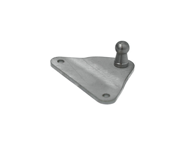 Ball socket support triangular stainless Ø10