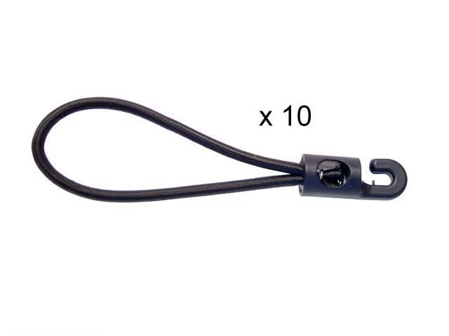 Bungee hook 20 cm for cargo nets (10 pack)