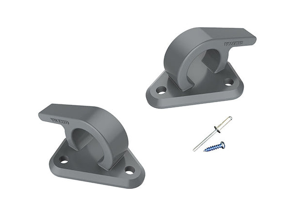 Hook for cargo nets with screw (10-pack)
