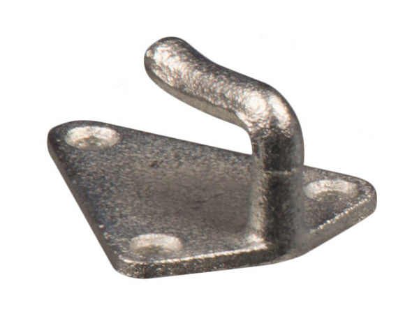 Hook metal for cargo nets with rivet (10 pack)