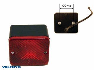 Dimljuslampa 85x75x57, kabel 300mm, 2 x M5 skruvanslutning, CC=45mm Dimljuslampa 85x75x57, kabel 300mm, 2 x M5 skruvanslutning, CC=45mm