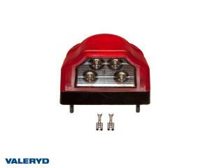 LED Skyltlykta Valeryd 96x64x66 12-30V. Med rött positionsljus. LED Skyltlykta Valeryd 96x64x66 12-30V. Med rött positionsljus.