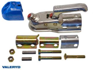 Coupling head 3000 kg Uni Ø35-40-45-50 tube AL-KO AK300S crossed/horizontal hole template CC= 40/50