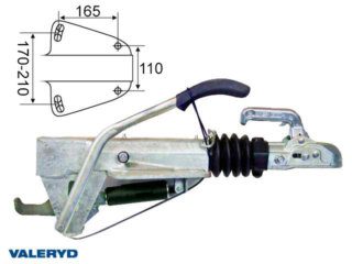 Overrun brake BPW ZAF 2,0-2 / 2,0-3; AE 2,0-2 / 2,0-3; 1250-2000 kg