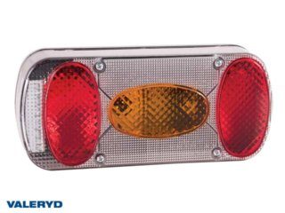Rear light Left 215x100x55 Sign light, fog light, 5-pol Bayonet connection